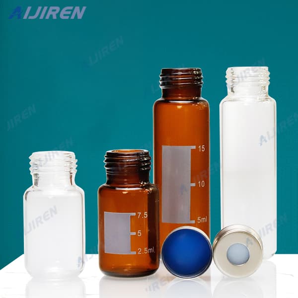 <h3>20 mL Clear Glass Crimp Top Vial with P Logo, 100/pk</h3>
